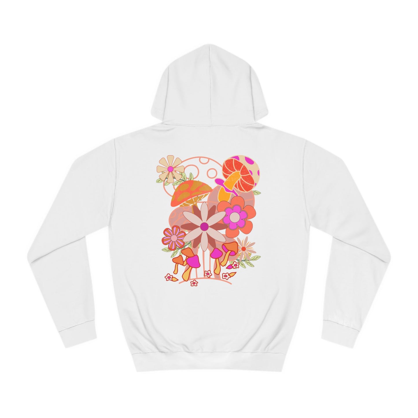 Orange Mushroom Hoodie