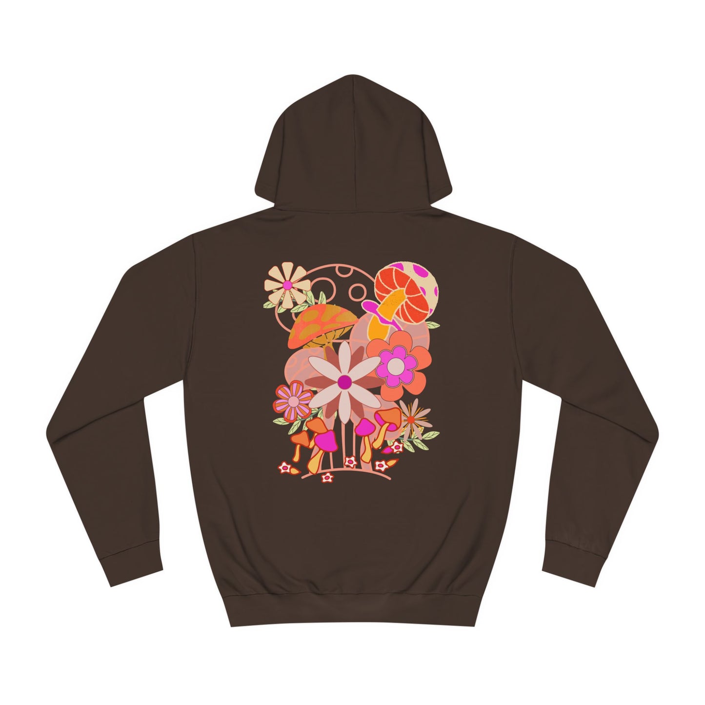 Orange Mushroom Hoodie